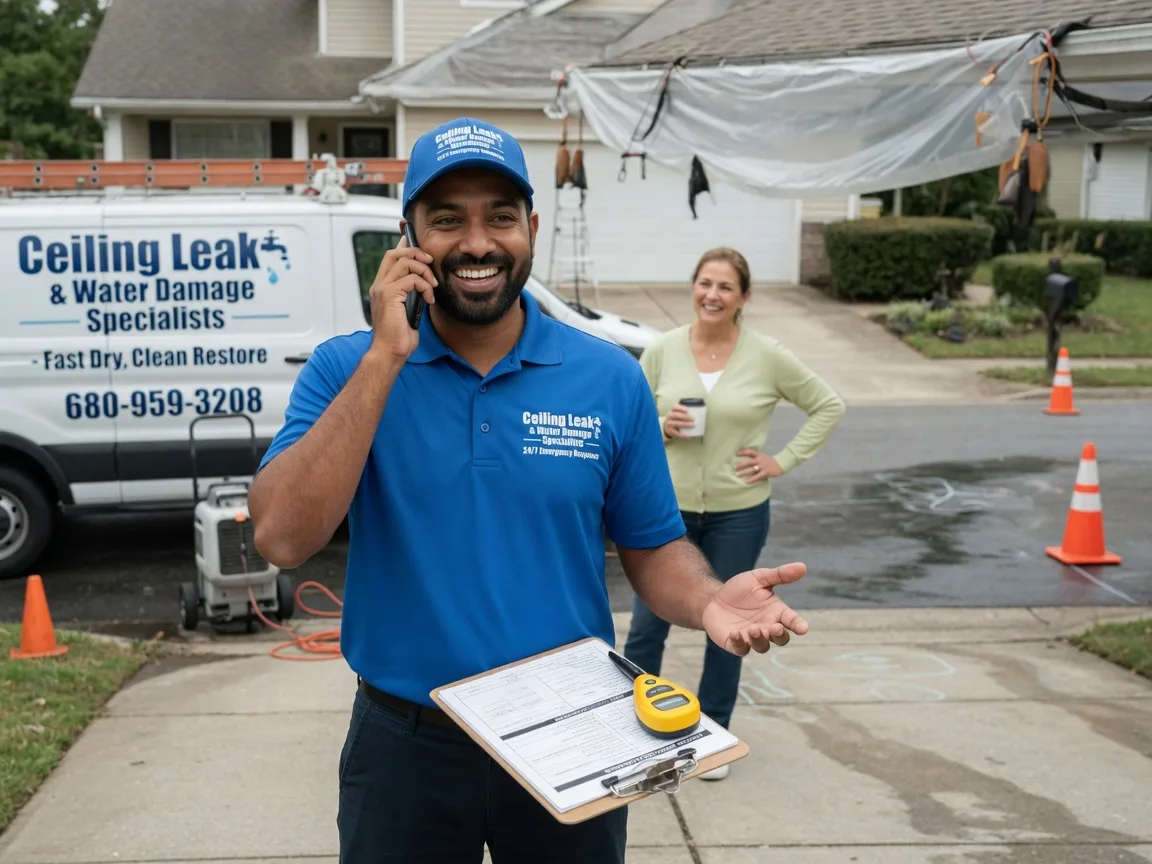 Ceiling Leak Cleanup Phillips, WI FAQs